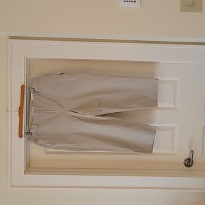 Coldwater Creek khaki cropped pants